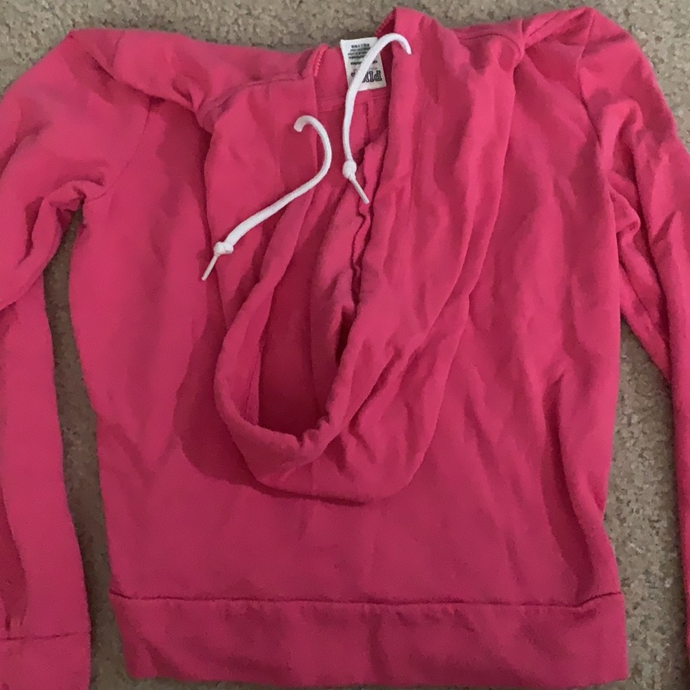 victoria secret pink zip up - Picture 2 of 3